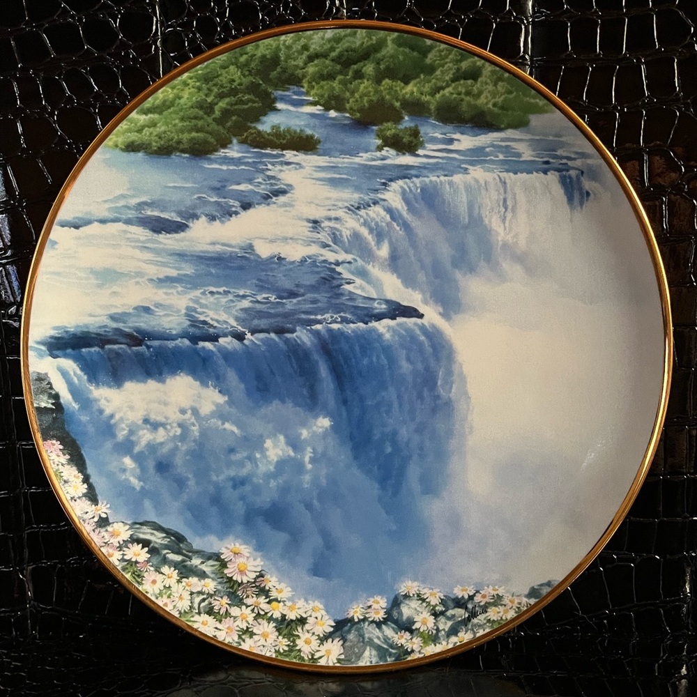 “Niagara Falls” From Sea To Shining Sea Collectors Plate Authentic Registered